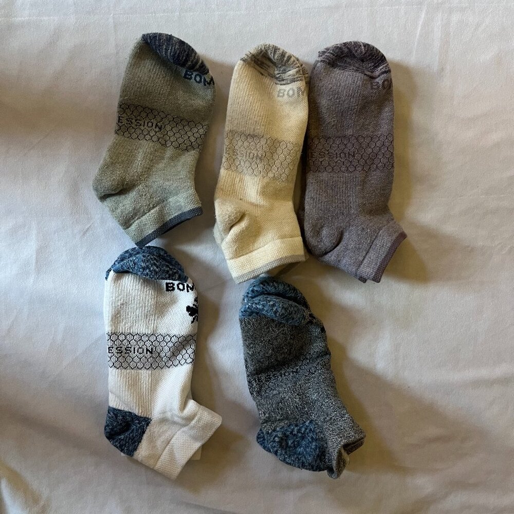 Bombas Performance Comprssion socks 5 Pairs